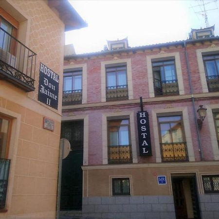 Hostal Don Jaime II Segovia Kültér fotó