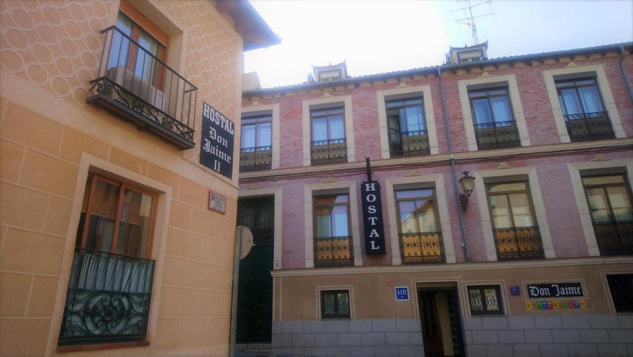 Hostal Don Jaime II Segovia Kültér fotó