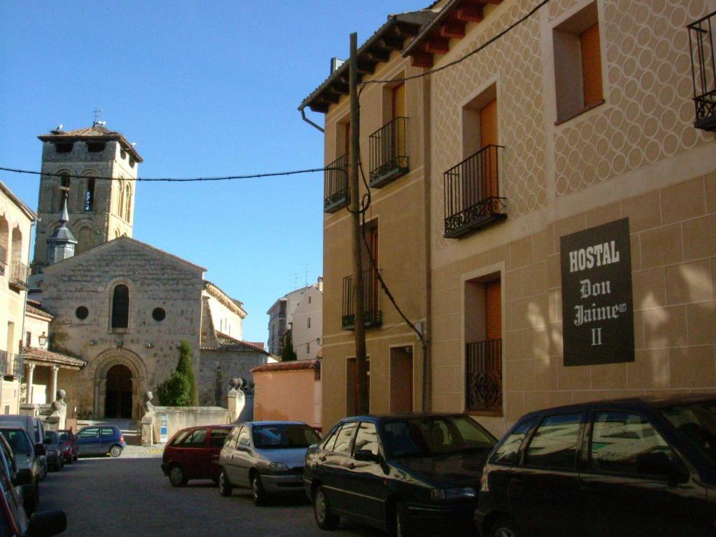 Hostal Don Jaime II Segovia Kültér fotó
