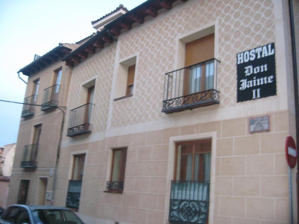 Hostal Don Jaime II Segovia Kültér fotó